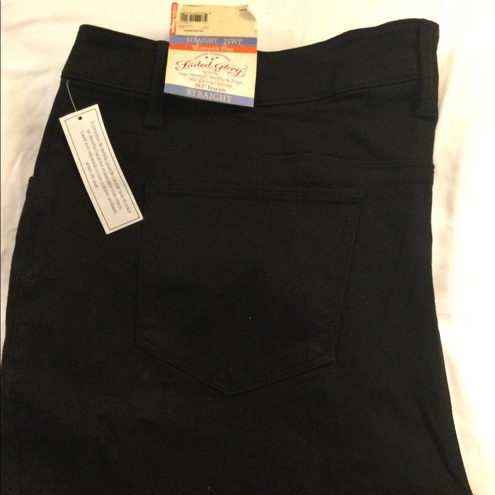 FADED GLORY Straight Women’s Pants NWT ❤️